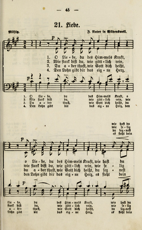 Sammlung Kirchlicher Lieder: für den Gemischten Chor. Liederbuch für Kirche, Schule und Haus page 495
