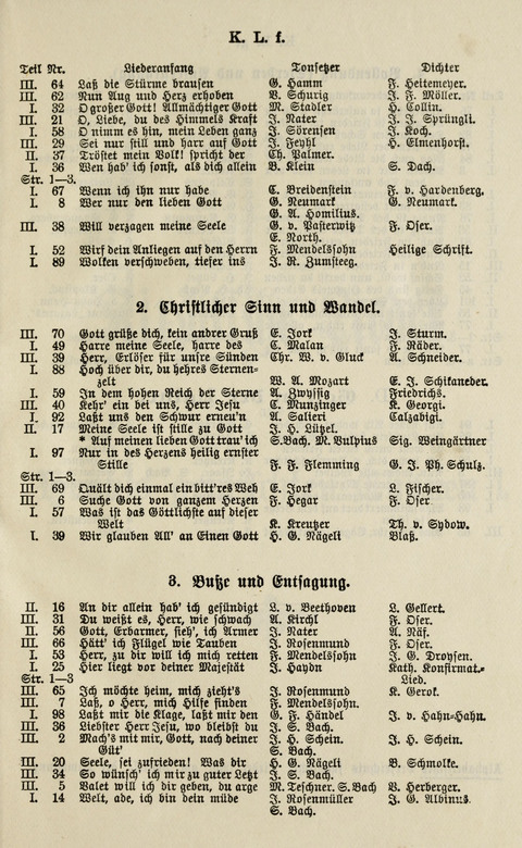 Sammlung Kirchlicher Lieder: für den Gemischten Chor. Liederbuch für Kirche, Schule und Haus page xii