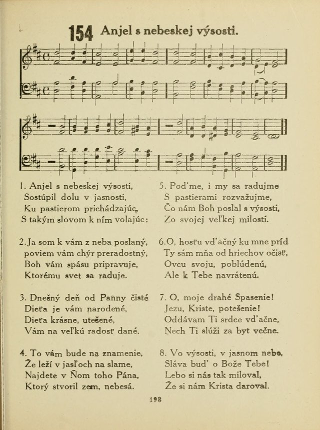 Slovensky Kalvinsky Spevnik page 193