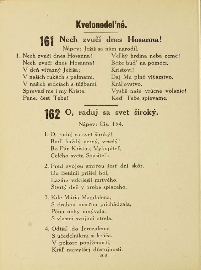 Slovensky Kalvinsky Spevnik page 202