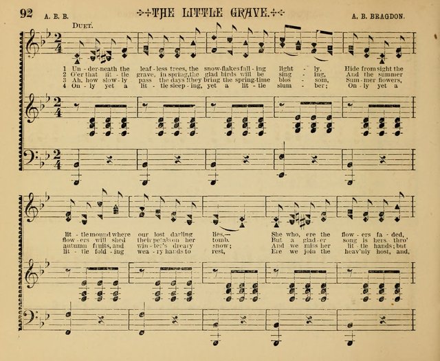 The Shining Light: a varied collection of sacred songs for Sabbath-schools, social meetings and the home circle page 92