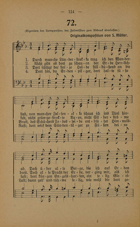 Sieges-Lieder: für die Versammlungen der Zelt-Mission. 5th ed. page 113