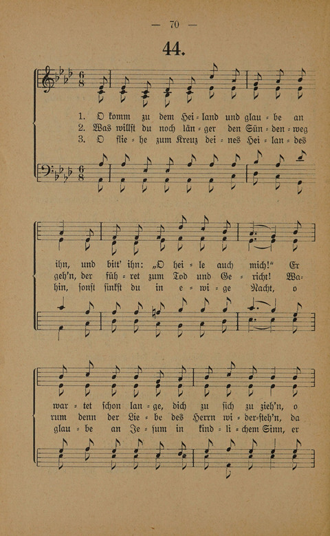 Sieges-Lieder: für die Versammlungen der Zelt-Mission. 5th ed. page 69