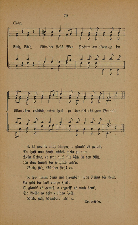 Sieges-Lieder: für die Versammlungen der Zelt-Mission. 5th ed. page 78