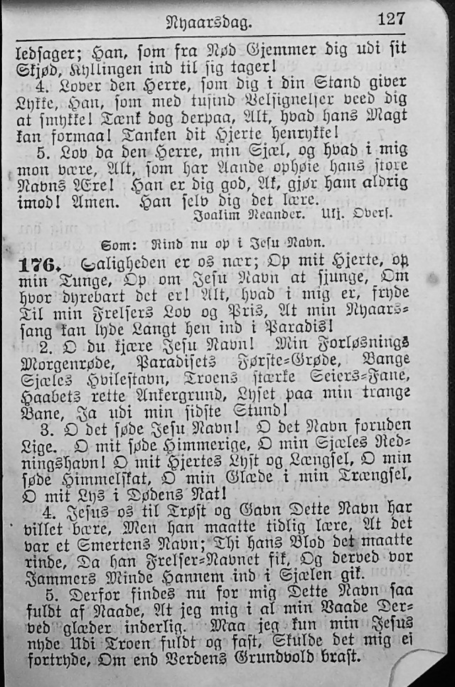 Salmebog for Lutherske Kristne i Amerika page 126