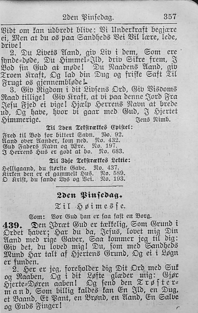 Salmebog for Lutherske Kristne i Amerika page 356