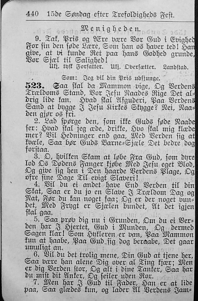 Salmebog for Lutherske Kristne i Amerika page 439