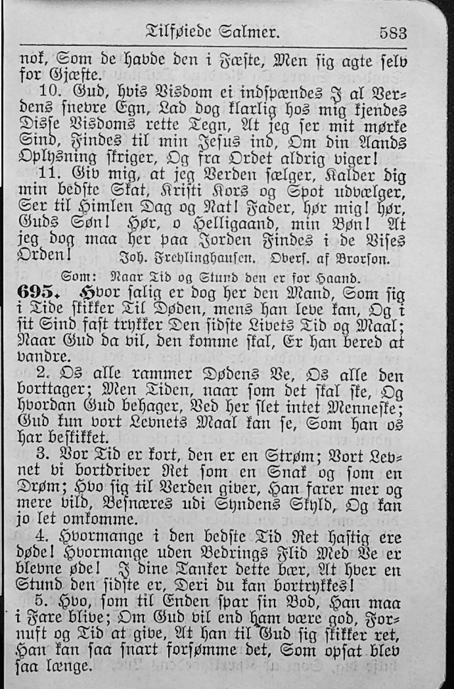 Salmebog for Lutherske Kristne i Amerika page 582