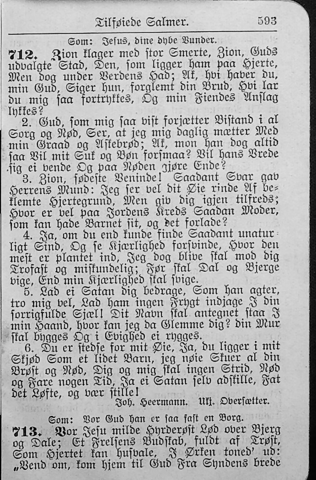 Salmebog for Lutherske Kristne i Amerika page 592