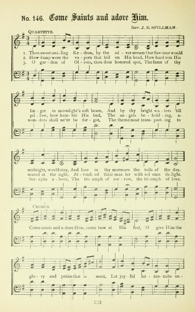 Song-Land Messenger Complete: a new song book for revivals, praise and prayer meetings, singing and Sunday schools, and churches, and for the home circle page 127