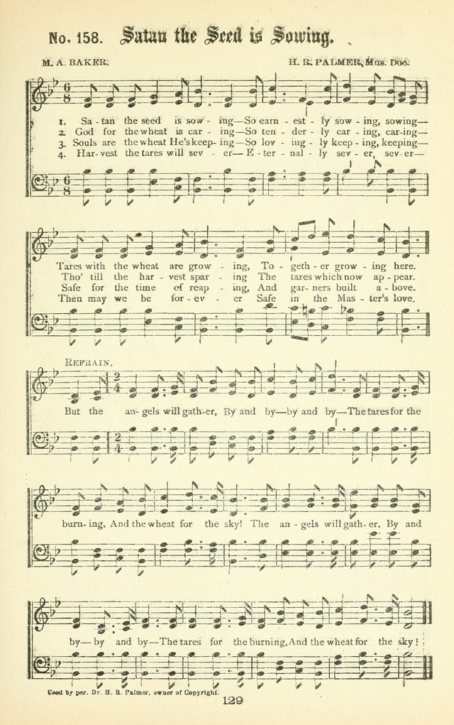 Song-Land Messenger Complete: a new song book for revivals, praise and prayer meetings, singing and Sunday schools, and churches, and for the home circle page 138