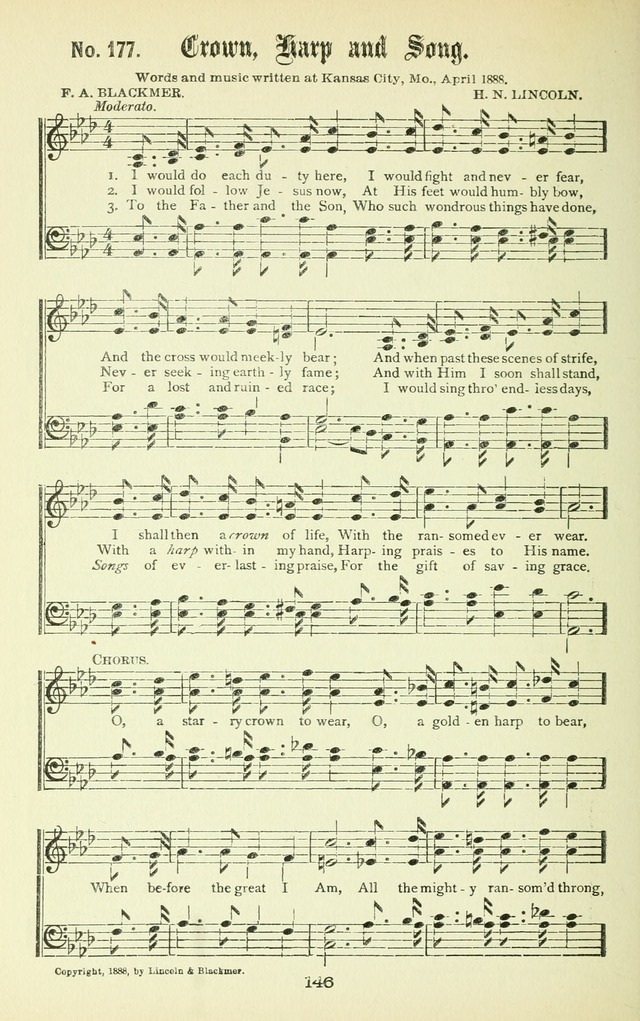 Song-Land Messenger Complete: a new song book for revivals, praise and prayer meetings, singing and Sunday schools, and churches, and for the home circle page 155