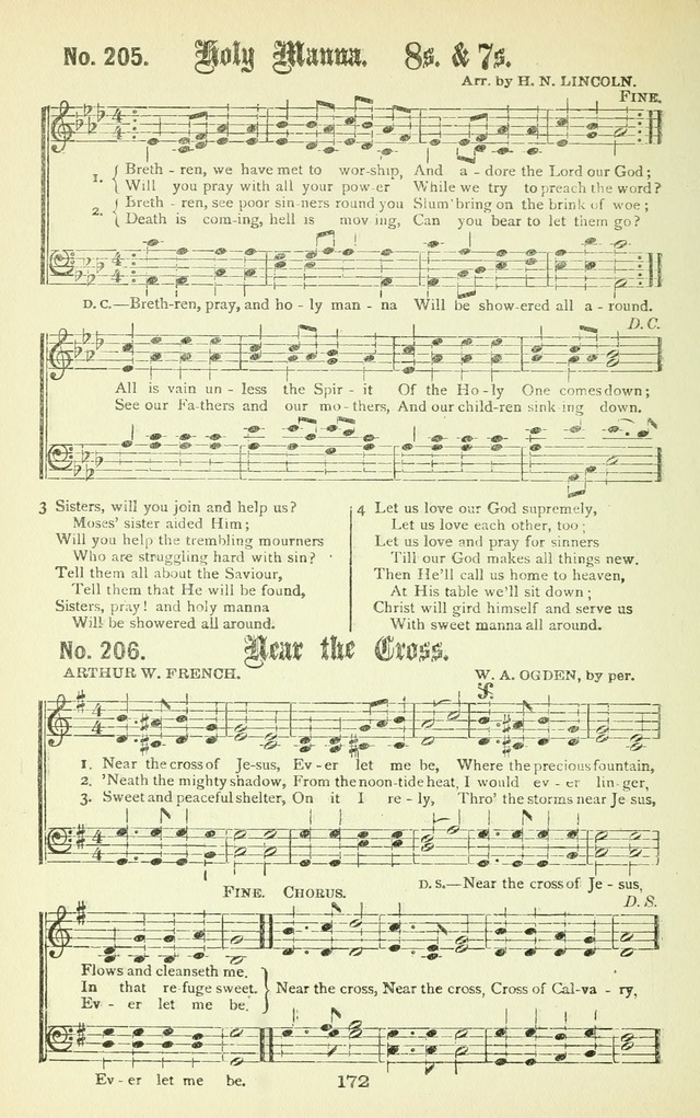 Song-Land Messenger Complete: a new song book for revivals, praise and prayer meetings, singing and Sunday schools, and churches, and for the home circle page 181