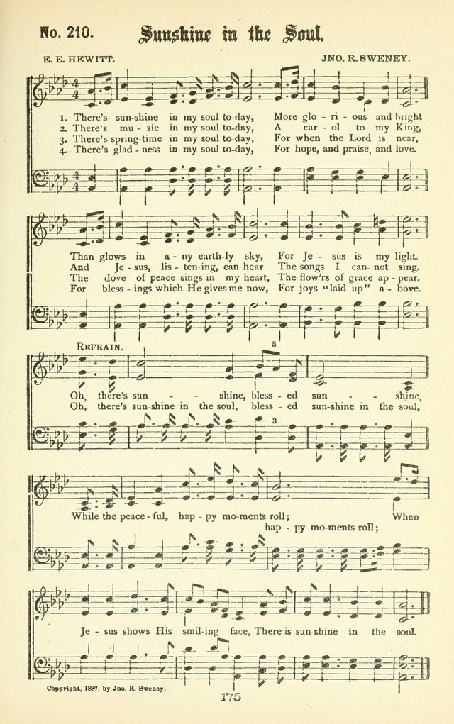 Song-Land Messenger Complete: a new song book for revivals, praise and prayer meetings, singing and Sunday schools, and churches, and for the home circle page 184