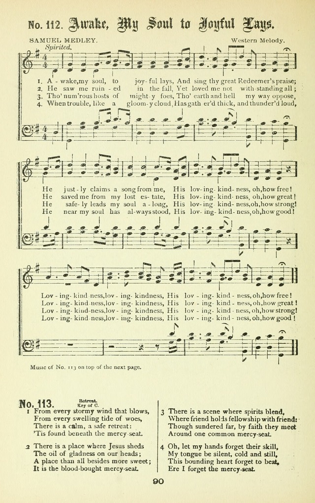 Song-Land Messenger Complete: a new song book for revivals, praise and prayer meetings, singing and Sunday schools, and churches, and for the home circle page 99