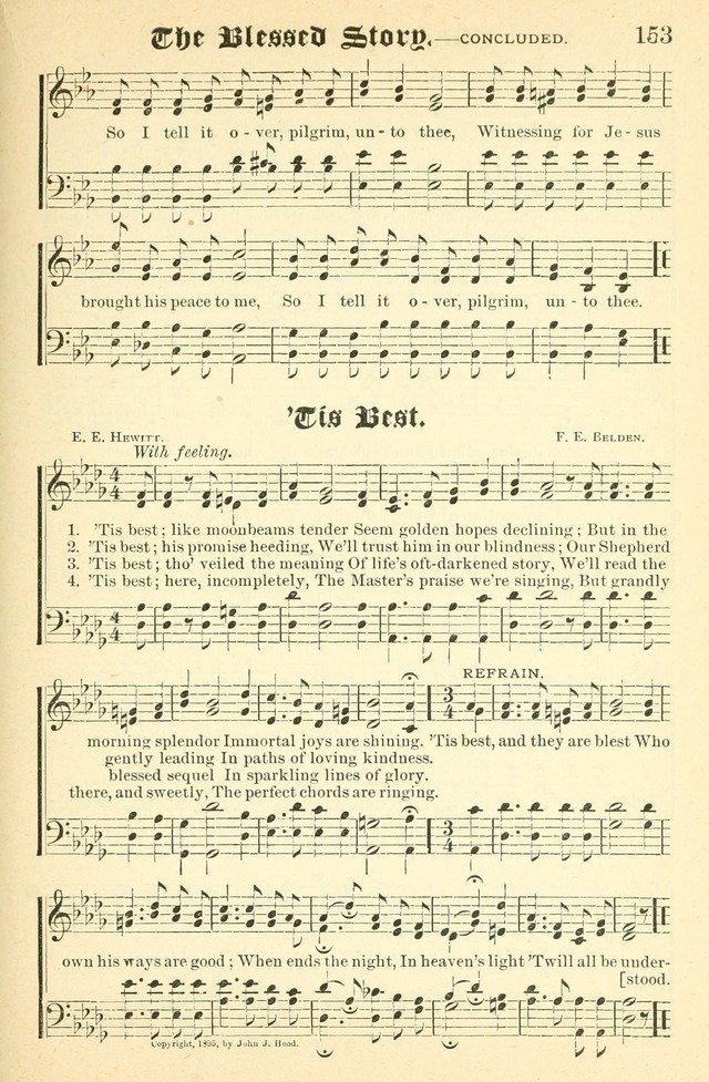 Songs of Love and Praise No. 2: for use in meetings for christian worship or work page 154