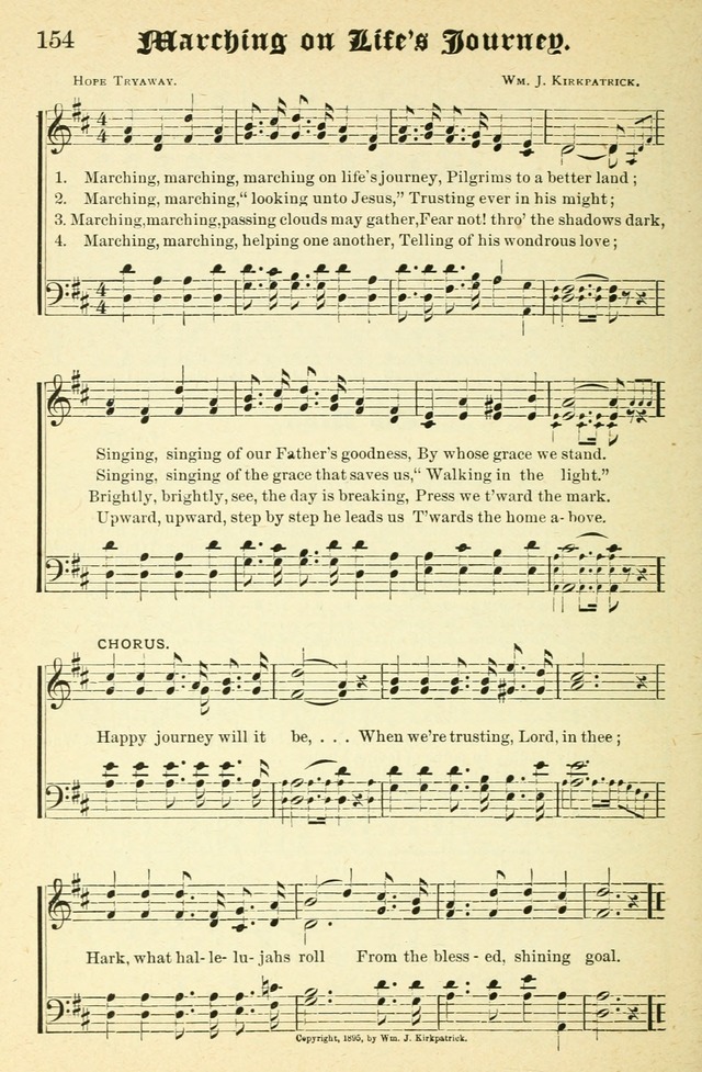 Songs of Love and Praise No. 2: for use in meetings for christian worship or work page 155