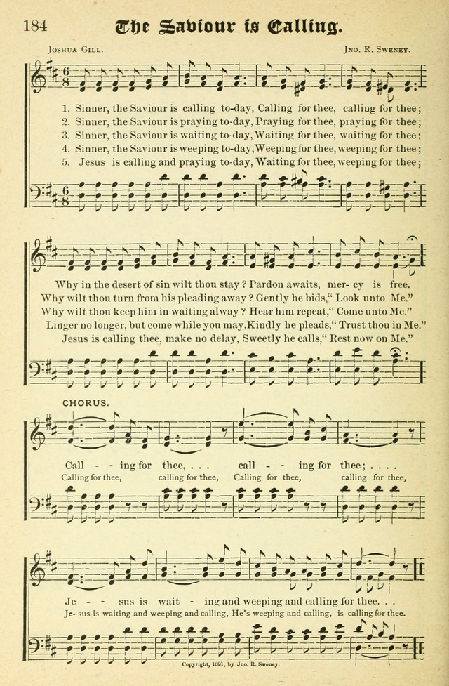 Songs of Love and Praise No. 2: for use in meetings for christian worship or work page 185