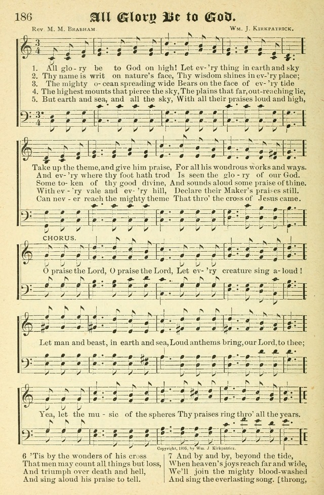 Songs of Love and Praise No. 2: for use in meetings for christian worship or work page 187