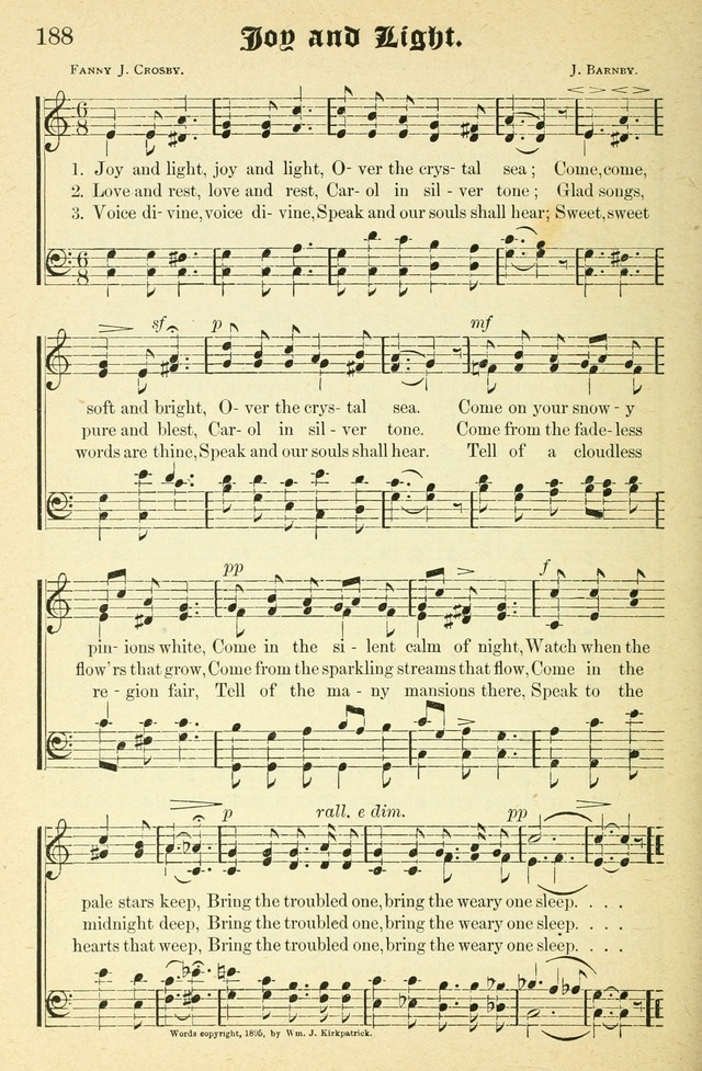 Songs of Love and Praise No. 2: for use in meetings for christian worship or work page 189