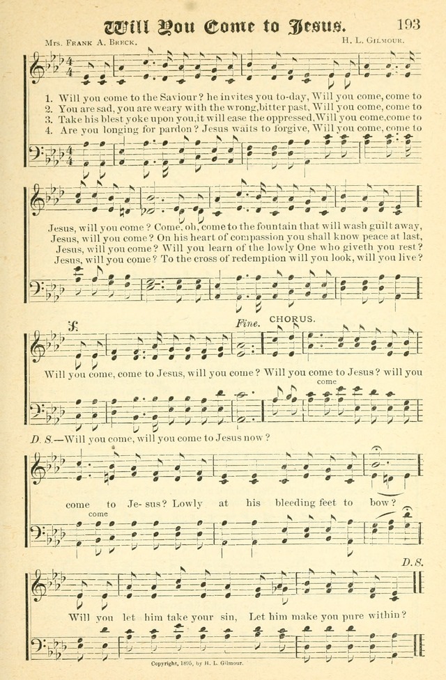 Songs of Love and Praise No. 2: for use in meetings for christian worship or work page 194