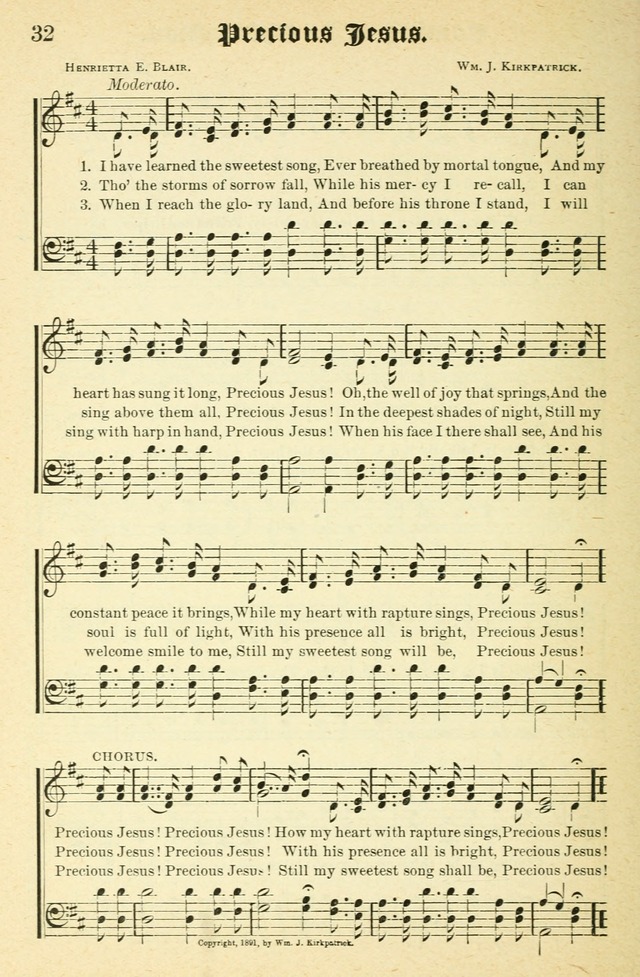 Songs of Love and Praise No. 2: for use in meetings for christian worship or work page 33