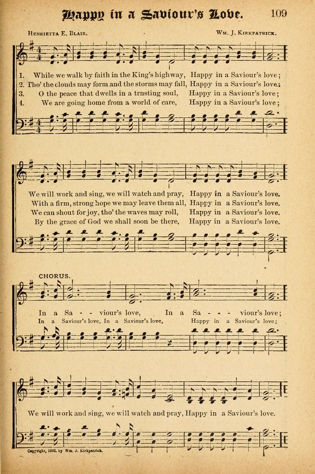 Songs of Love and Praise No. 3: For use in Meetings for Christian Worship of Work page 108