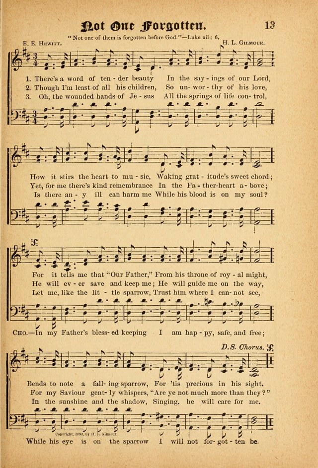 Songs of Love and Praise No. 3: For use in Meetings for Christian Worship of Work page 12