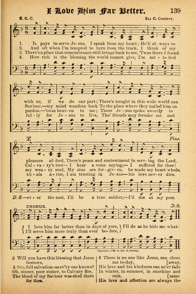 Songs of Love and Praise No. 3: For use in Meetings for Christian Worship of Work page 138