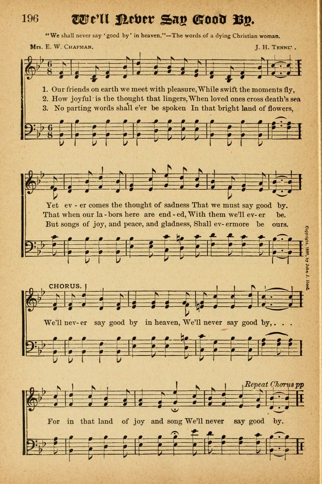 Songs of Love and Praise No. 3: For use in Meetings for Christian Worship of Work page 195