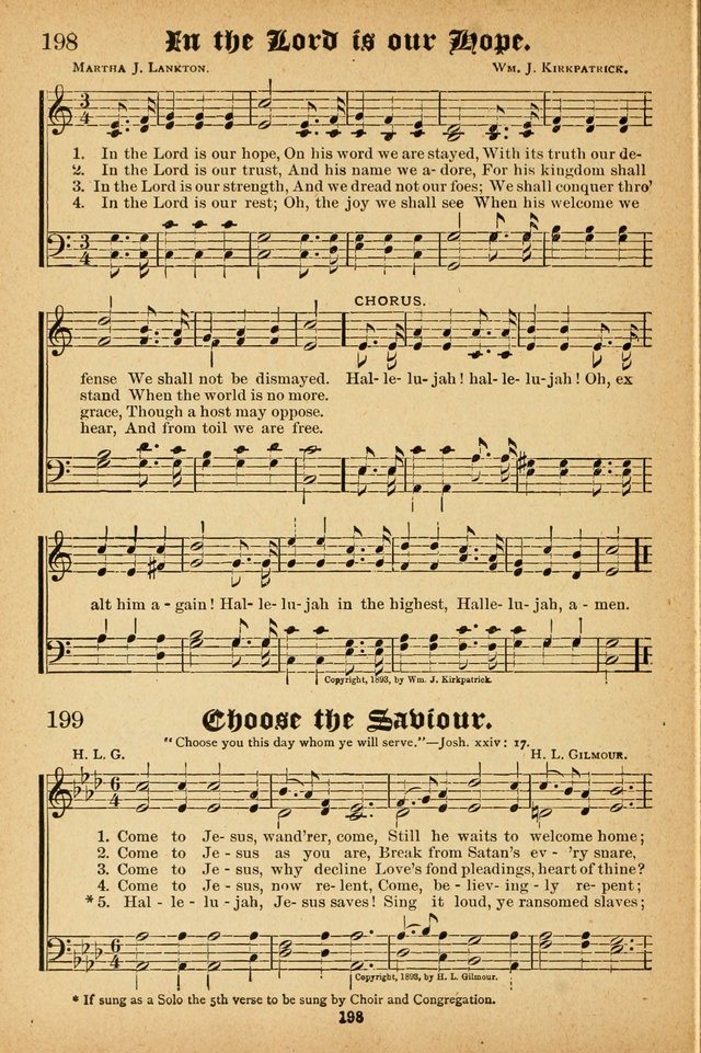 Songs of Love and Praise No. 3: For use in Meetings for Christian Worship of Work page 197