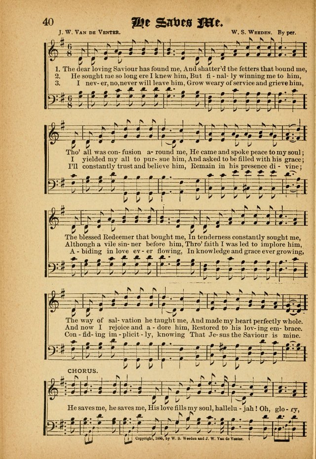 Songs of Love and Praise No. 3: For use in Meetings for Christian Worship of Work page 39