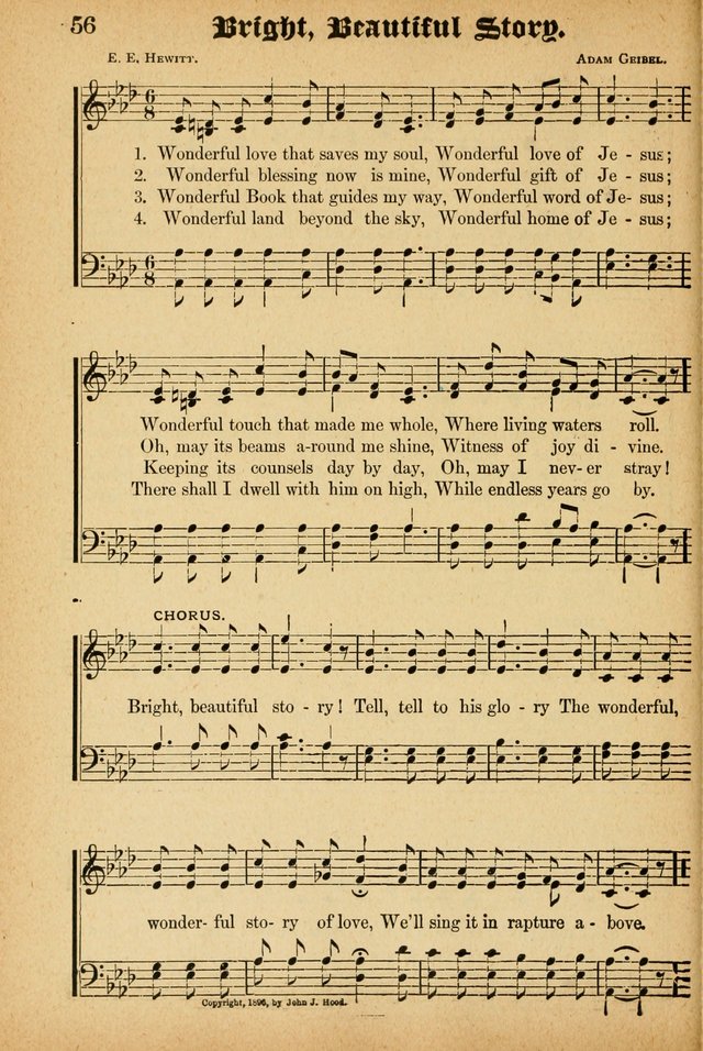 Songs of Love and Praise No. 3: For use in Meetings for Christian Worship of Work page 55