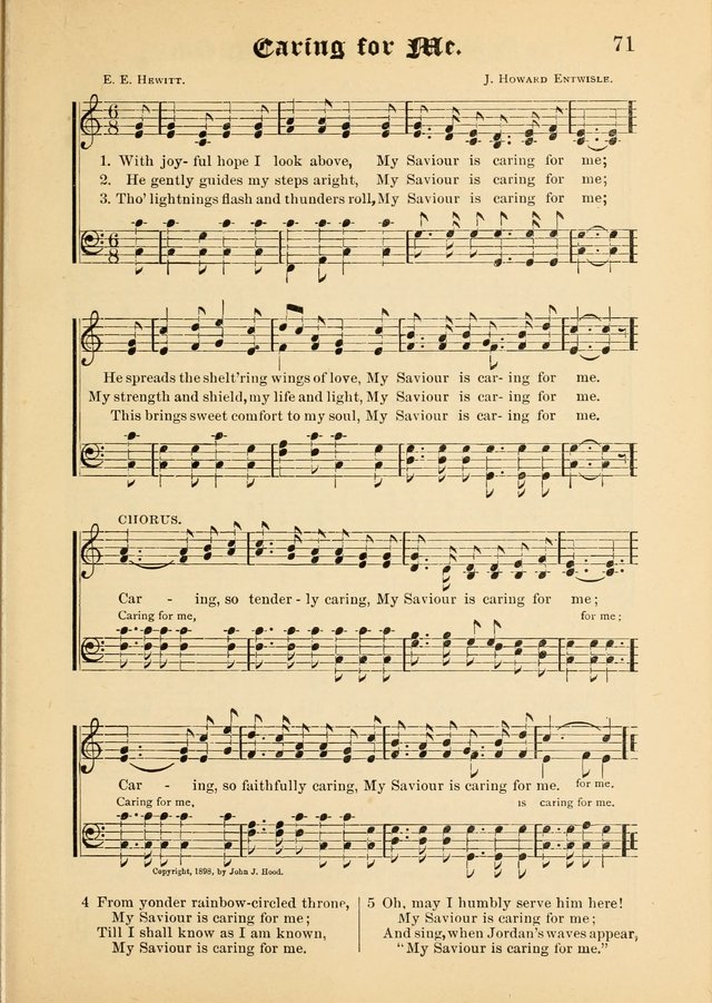 Songs of Love and Praise No. 5: for use in meetings for Christian worship or work page 61