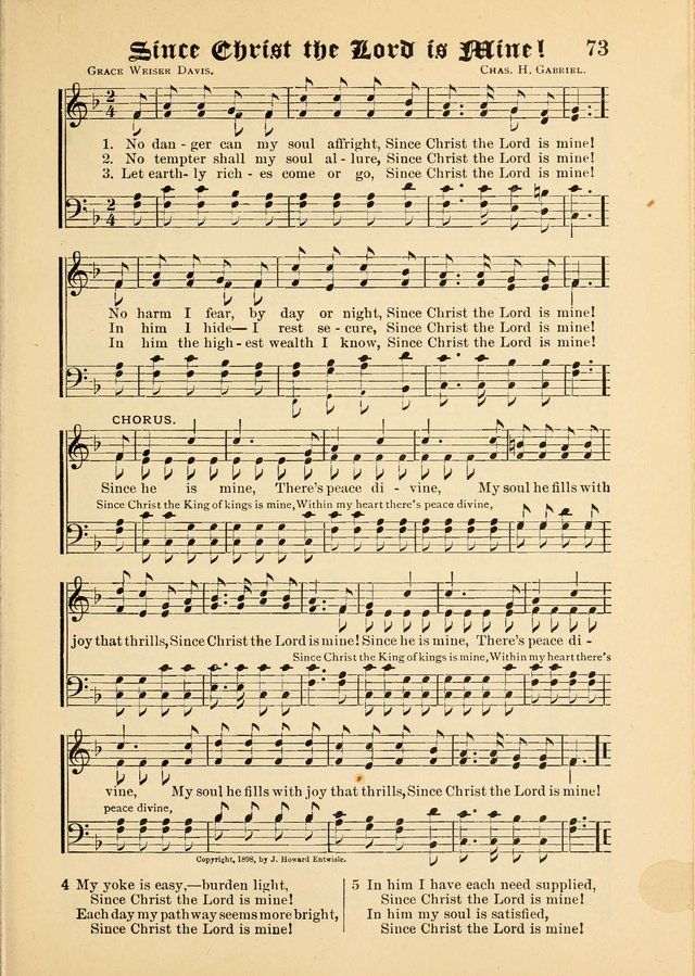 Songs of Love and Praise No. 5: for use in meetings for Christian worship or work page 63