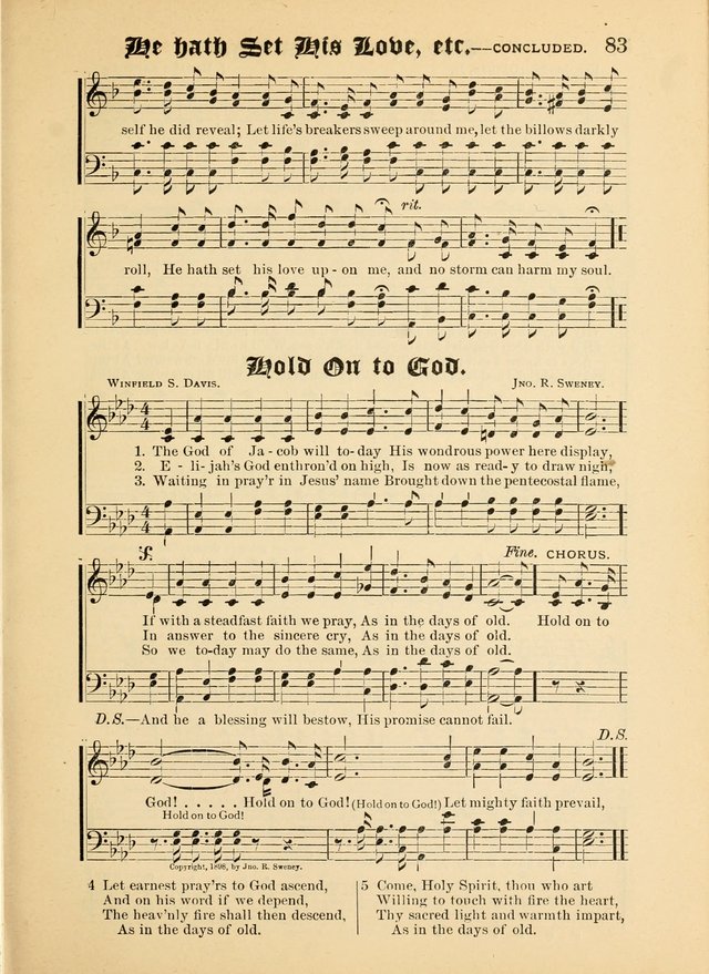 Songs of Love and Praise No. 5: for use in meetings for Christian worship or work page 73