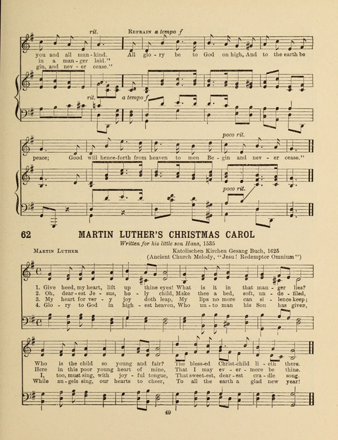 Songs for Little People: for use in the Sunday-School, the Kindergarten and the Home page 49
