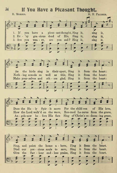 Songs for Little Singers No. 3: for primary departments of Sunday Schools page 32