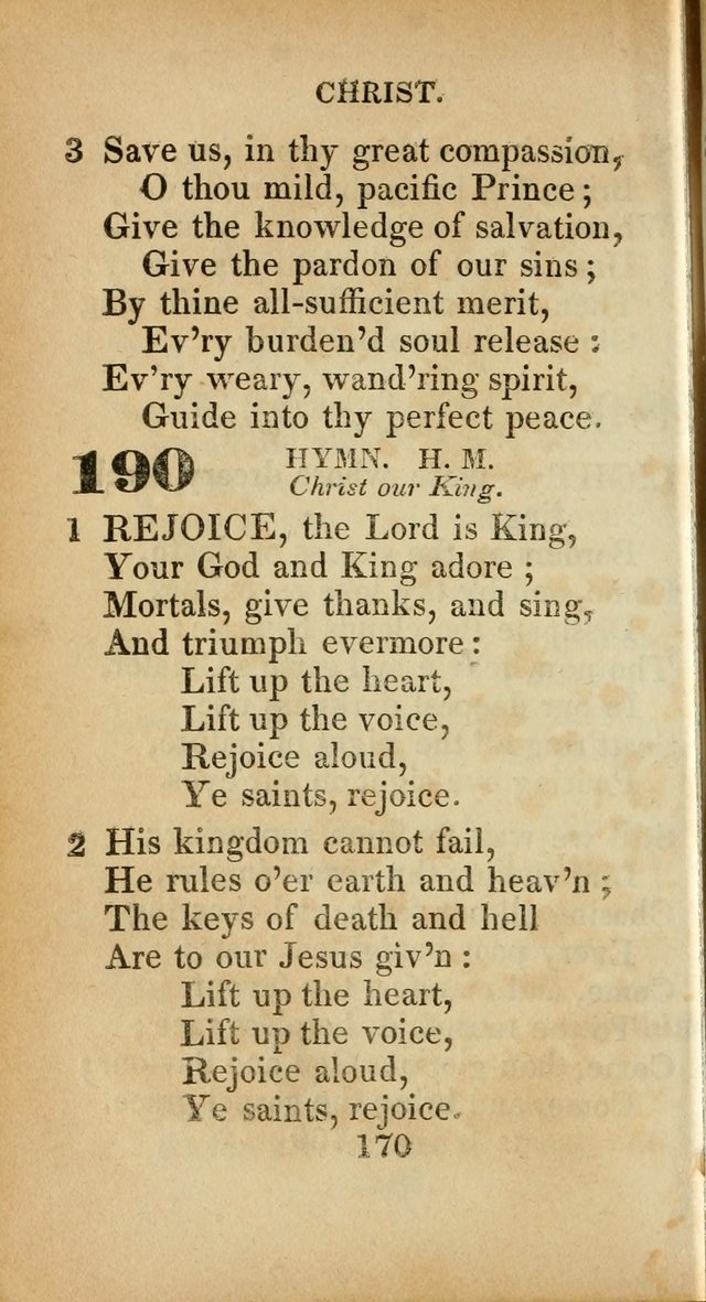 Sacred lyrics, or Select hymns: particularly adapted to revivals of religion, and intended as a supplement to Watts.  page 170