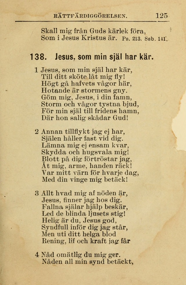 Söndagsskolbok: innehållande liturgi och sånger för söndagsskolan (Omarbetad uppl.) page 127