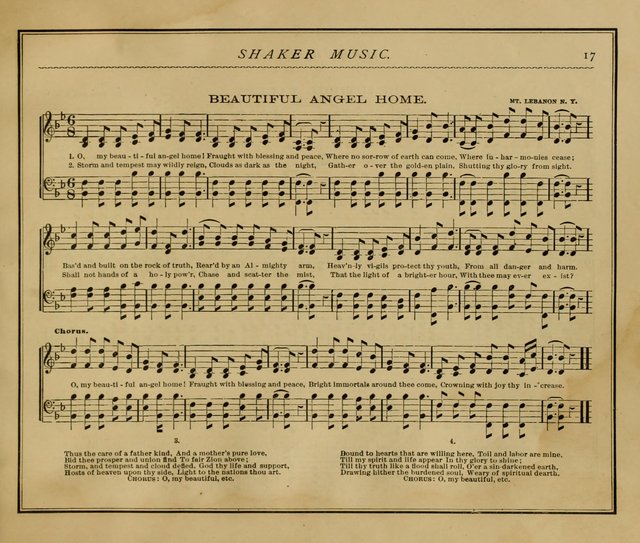 Shaker Music: Inspirational hymns and melodies illustrative of the resurrection life and testimoy of the shakers page 24