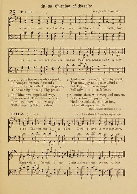 The Smaller Hymnal page 19