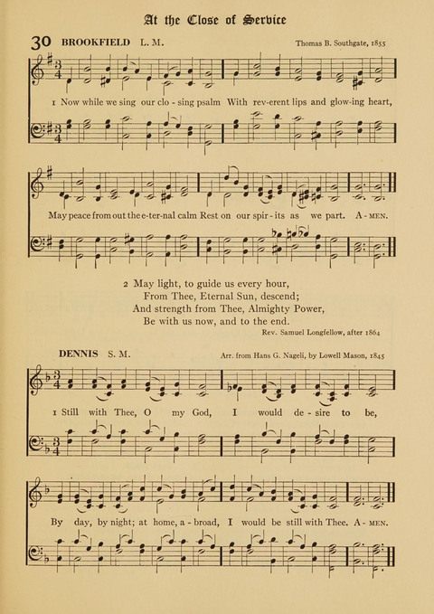 The Smaller Hymnal page 23
