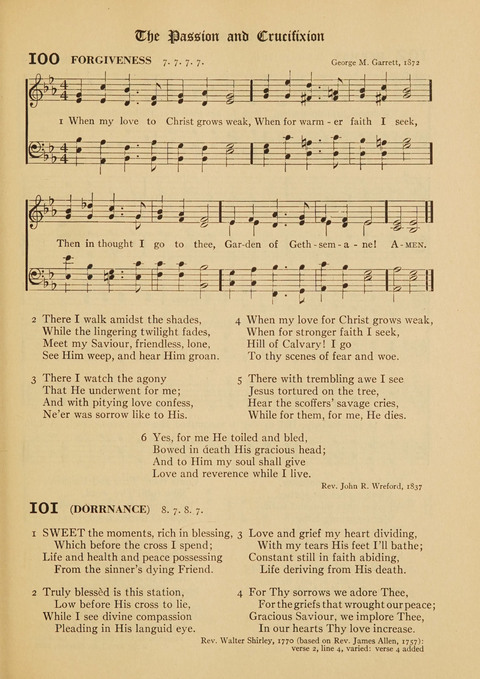 The Smaller Hymnal page 79
