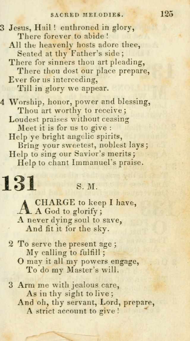 Sacred Melodies: for conference and prayer meetings and for social and private devotion (5th ed.) page 129