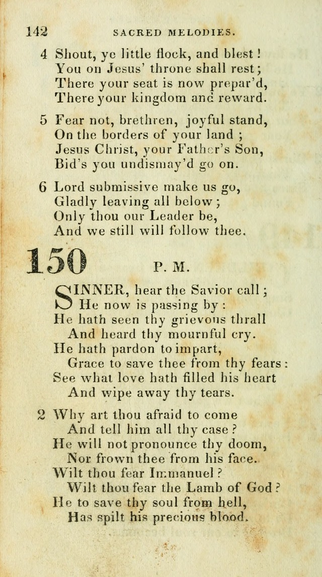 Sacred Melodies: for conference and prayer meetings and for social and private devotion (5th ed.) page 146