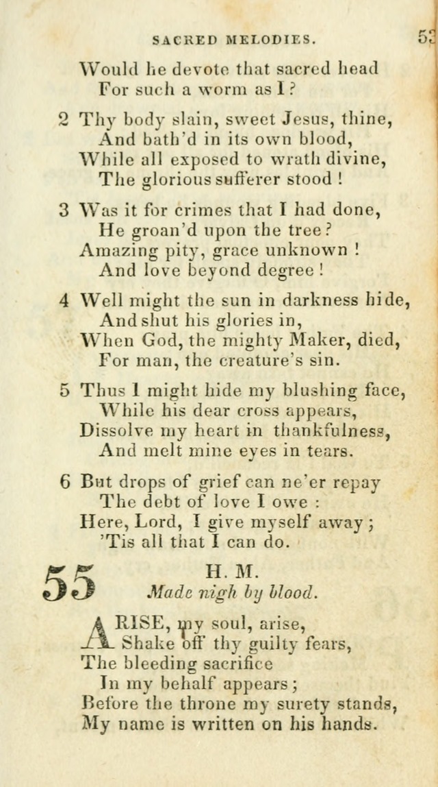 Sacred Melodies: for conference and prayer meetings and for social and private devotion (5th ed.) page 53