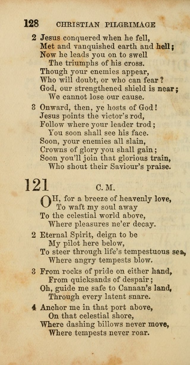 Select Melodies; Comprising the Best Hymns and Spiritual Songs in Common Use, and not generally found in standard church hymn-books: as also a number of original pieces, and translations from...German page 130