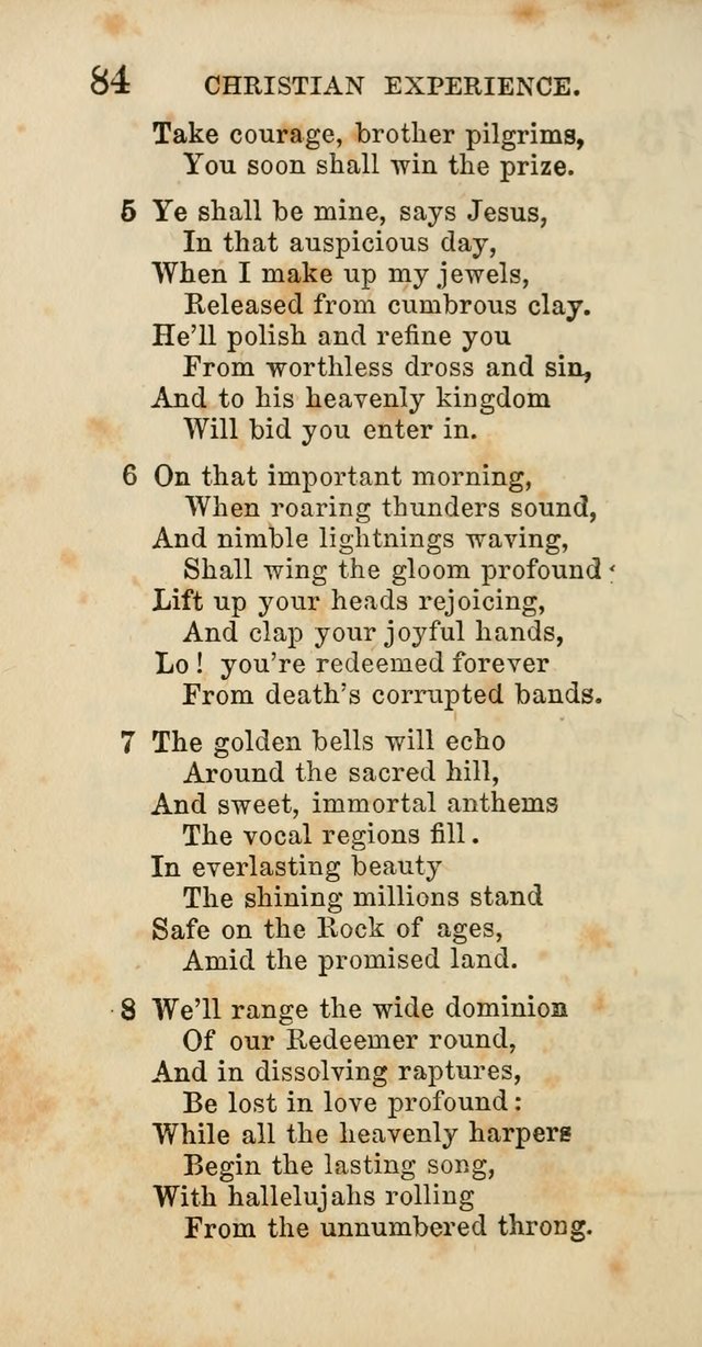 Select Melodies; Comprising the Best Hymns and Spiritual Songs in Common Use, and not generally found in standard church hymn-books: as also a number of original pieces, and translations from...German page 86