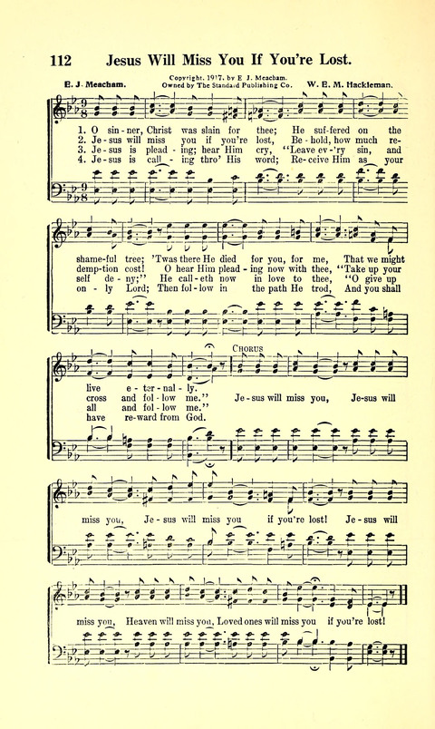 The Sheet Music of Heaven (Spiritual Song): The Mighty Triumphs of Sacred Song page 110
